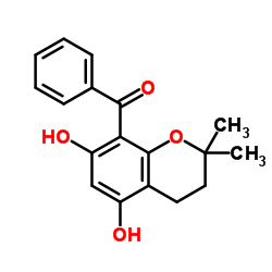 8-苯甲酰基-5,7-二羟基-2,2-二甲基色满