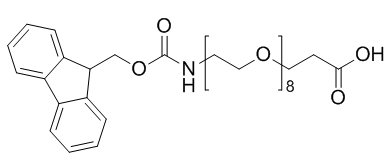 5,8,11,14,17,20,23,26-八氧杂-2-氮杂二十九碳二酸 1-(9H-芴-9-基甲基)酯