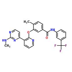 4-甲基-3-[[3-[2-(甲基氨基)-4-嘧啶基]-2-吡啶基]氧基]-N-[3-(三氟甲基)苯基]苯甲酰胺