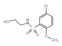 5-溴-N-(2-羟基乙基)-2-甲氧基苯磺酰胺