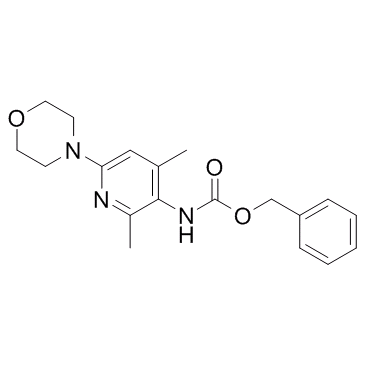 氨基甲酸,N-[2,4-二甲基-6-(4-吗啉基)-3-吡啶基]-苯甲基酯
